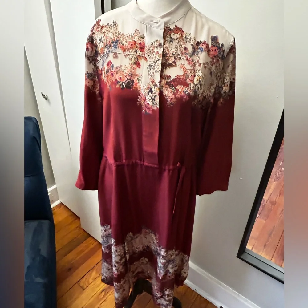 All Saints 100% Silk Dress - Picture 7 of 9